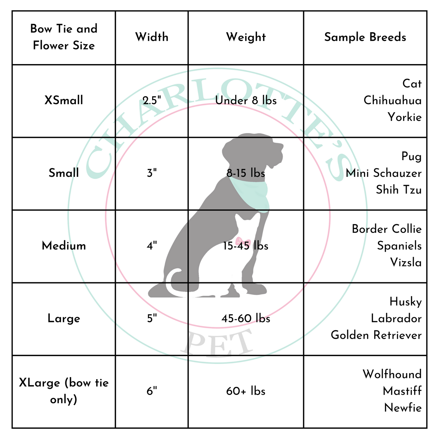 Cookies and Cream Bats Dog & Cat Bow Tie/Collar Flower