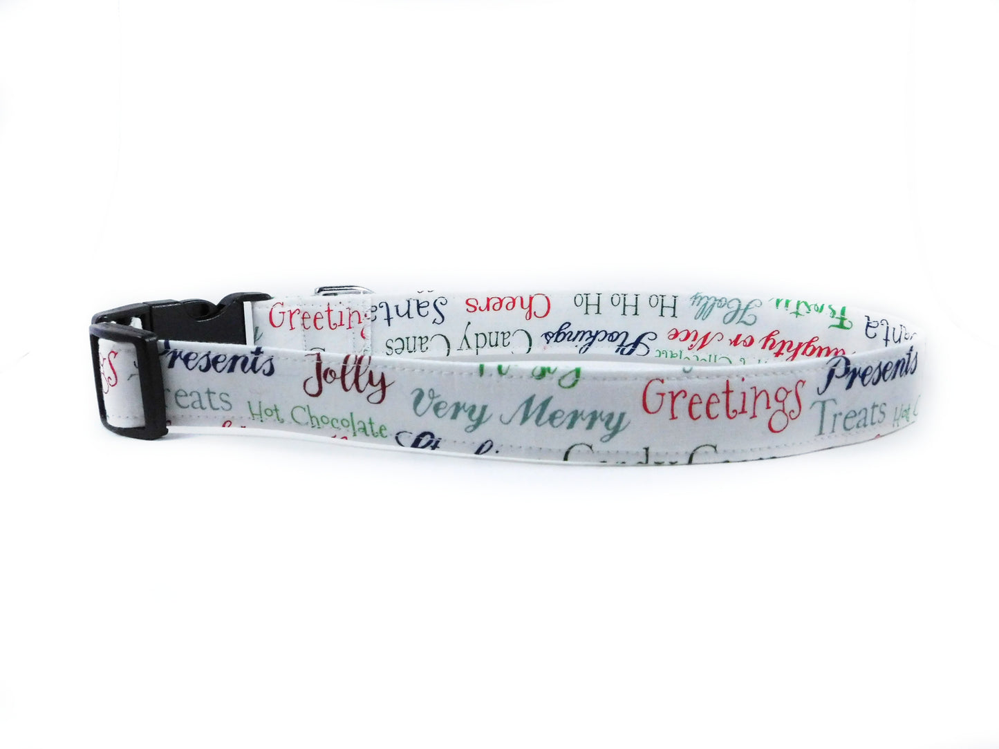 Season Greetings Dog Collar/ Cat Collar - Charlotte's Pet