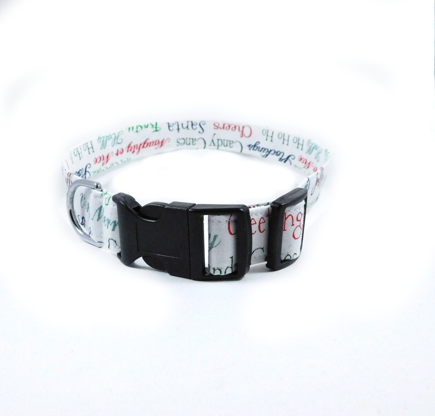 Season Greetings Dog Collar/ Cat Collar - Charlotte's Pet