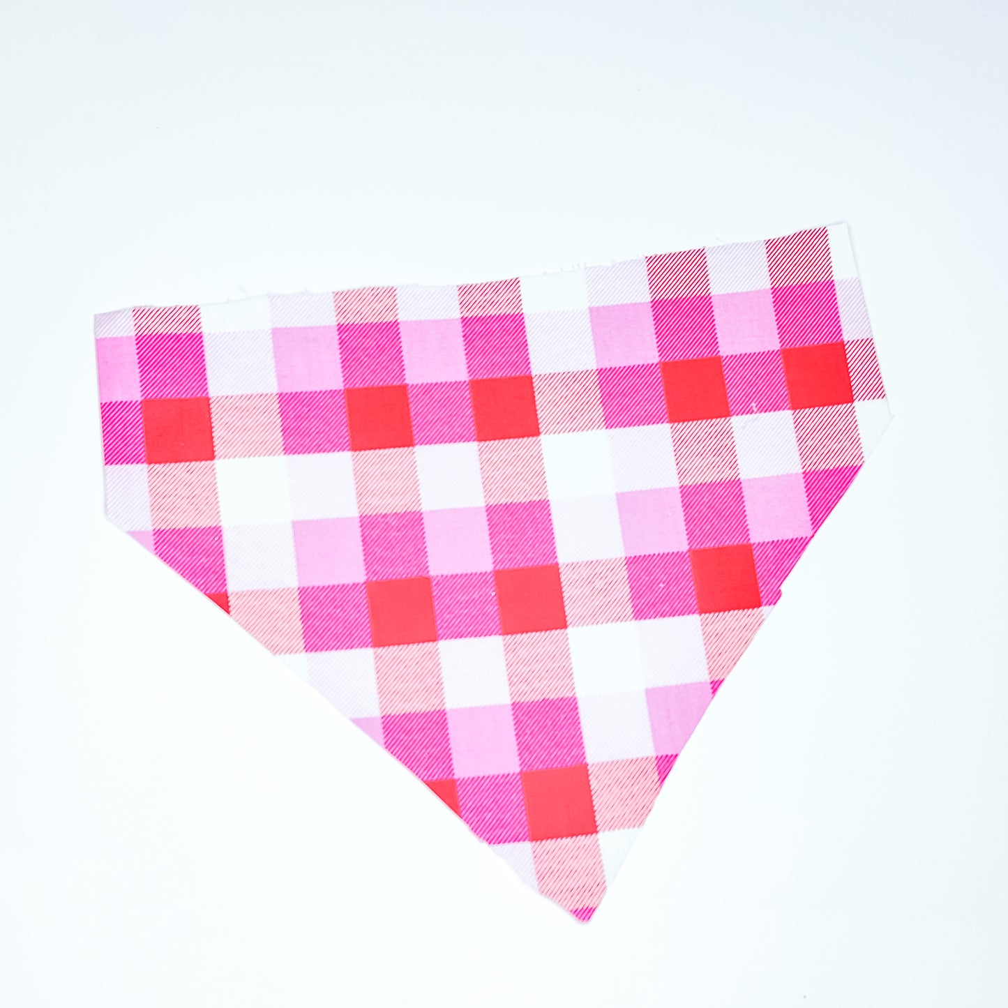 V-Day Plaid Dog Bandana & Cat Bandana