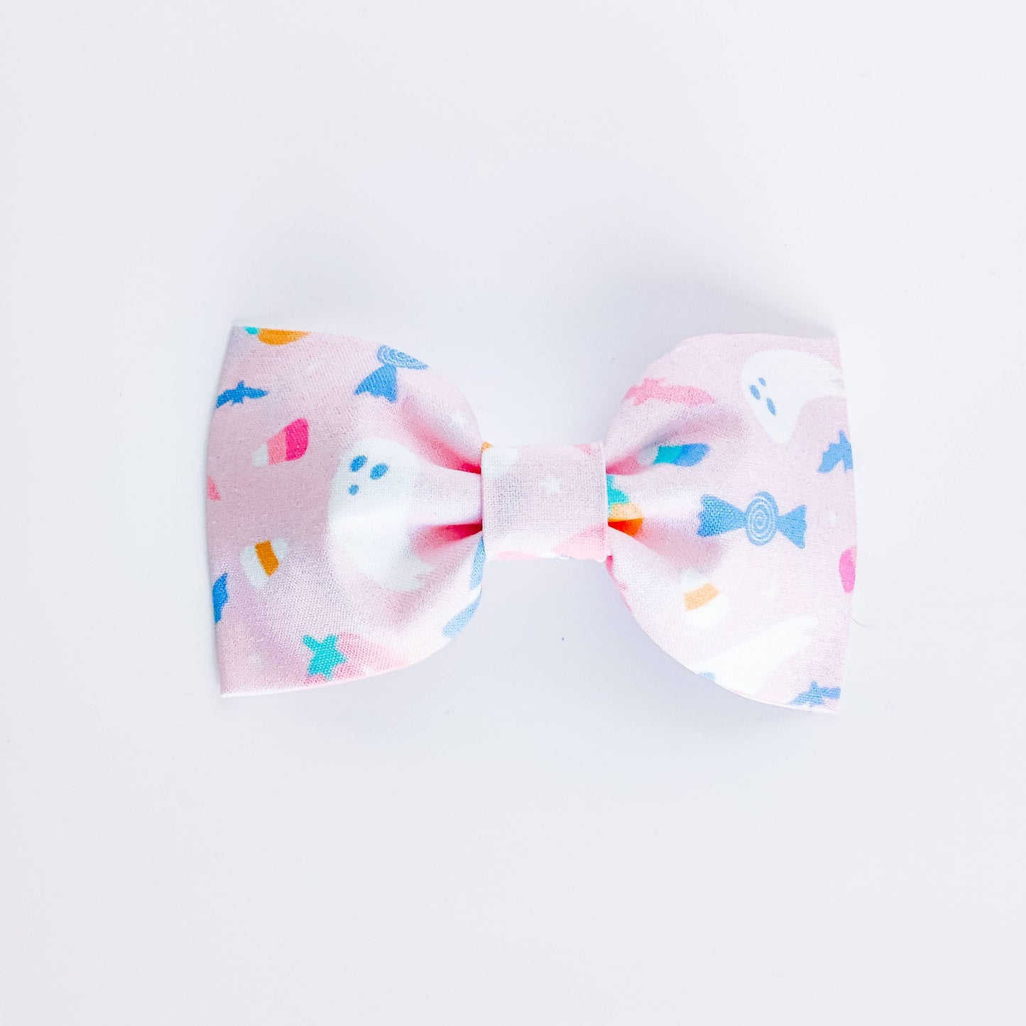 Cotton Candy Halloween Dog & Cat Bow Tie/Collar Flower