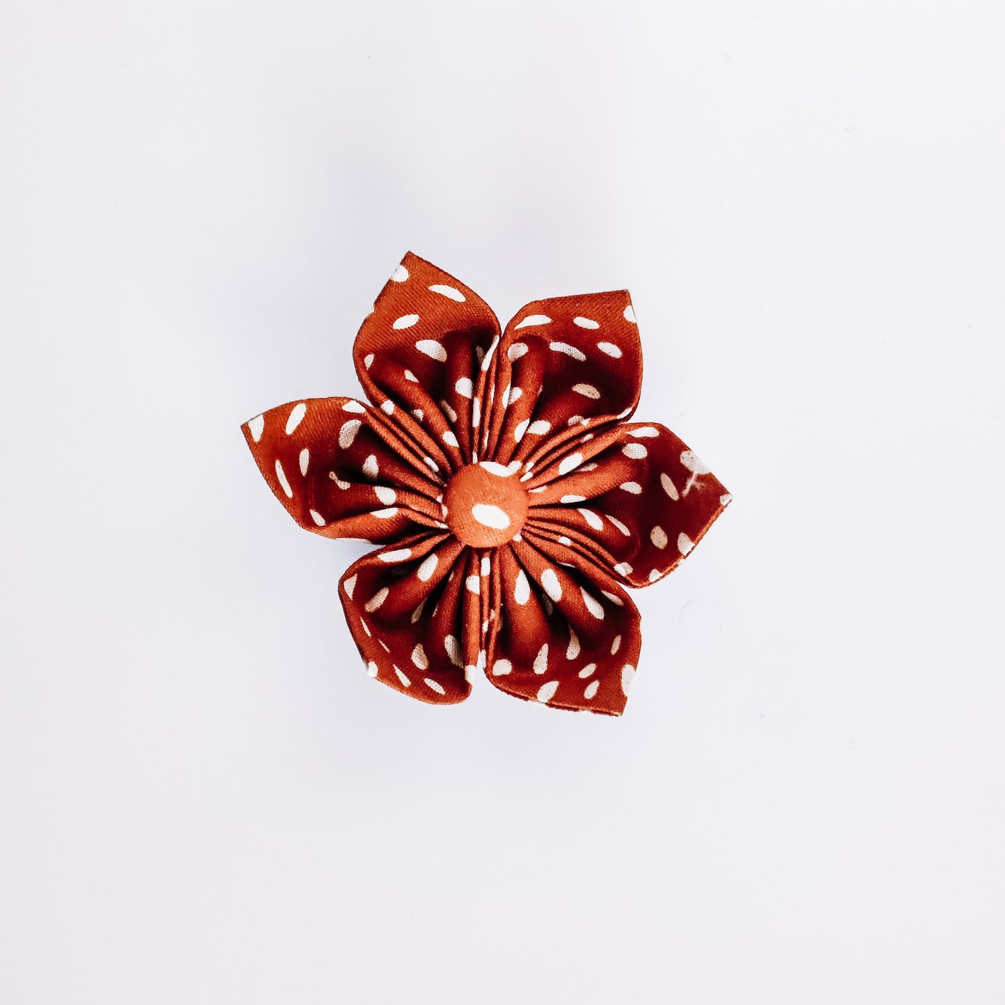 Fall Spots Dog & Cat Bow Tie/Collar Flower