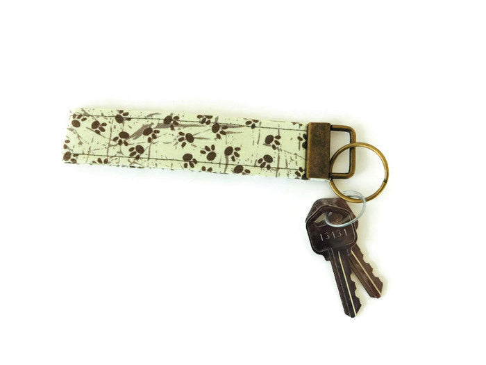 Paw Print Key Fob - Charlotte's Pet