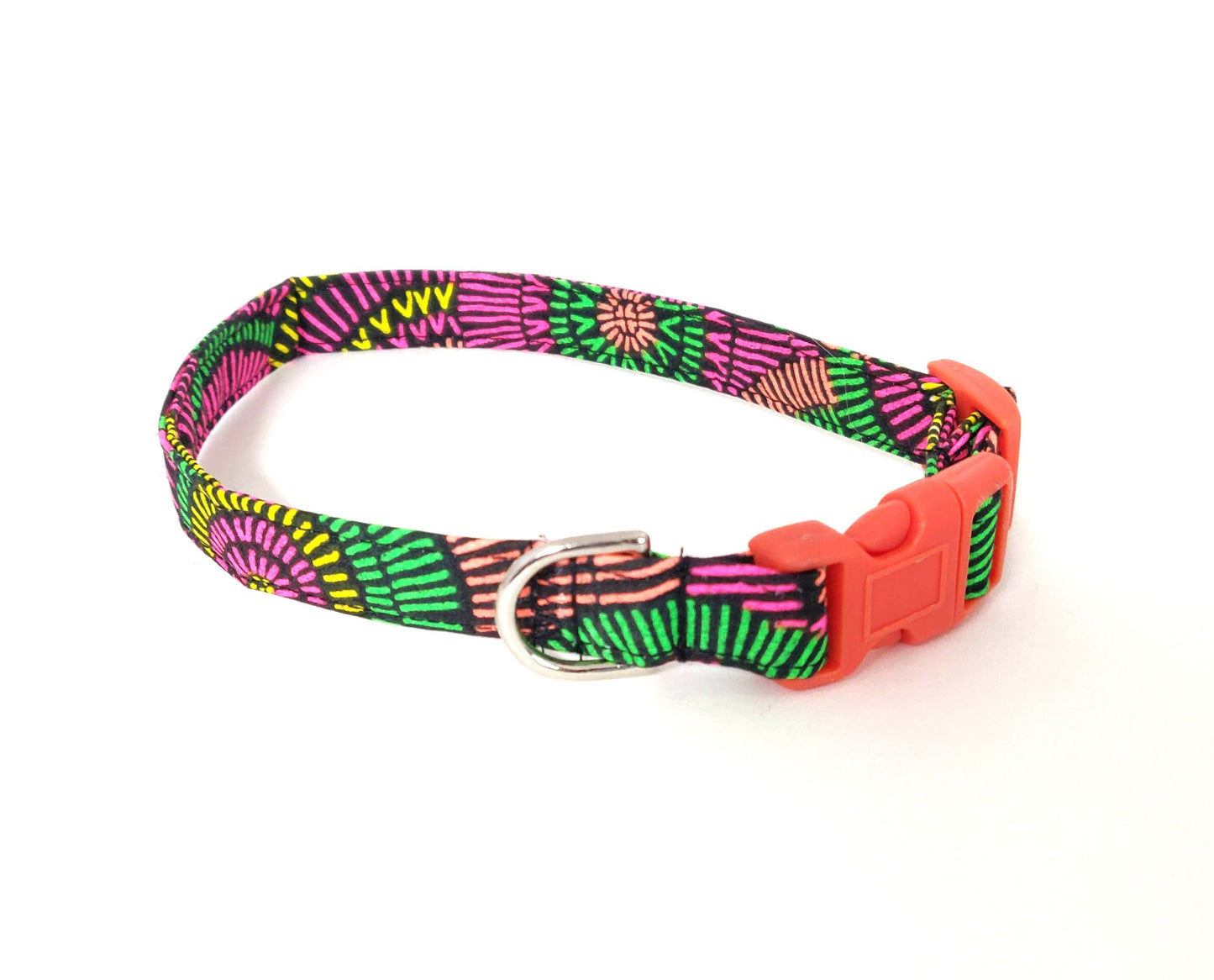 Night Fireworks Dog Collar/ Cat Collar