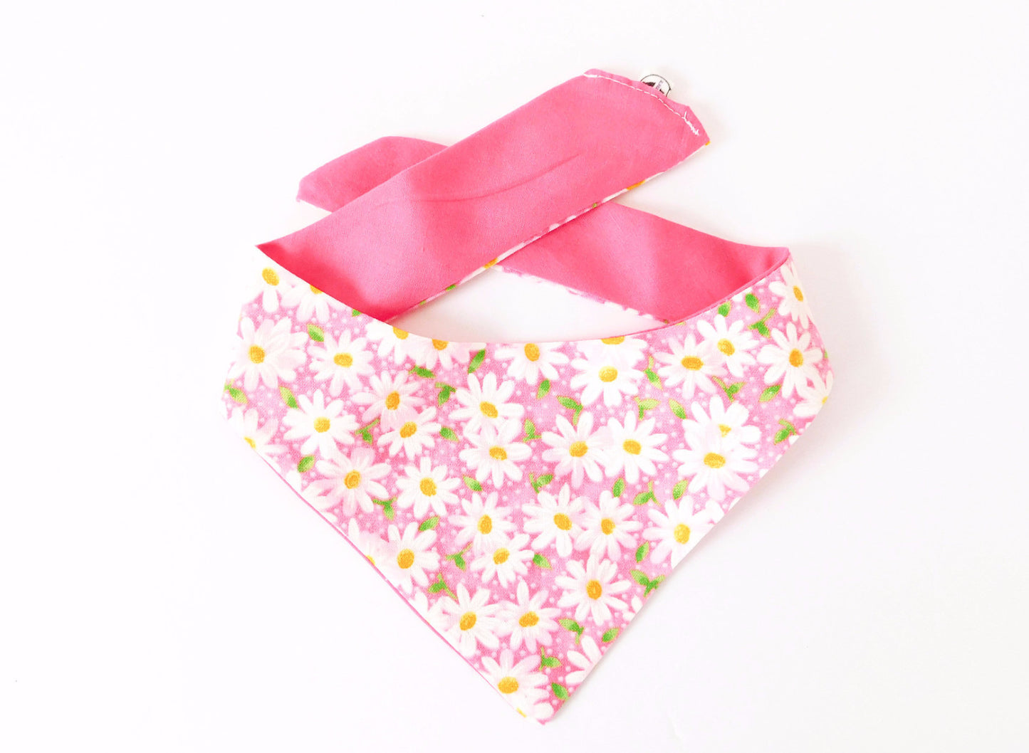 Pink Daisy Bandana - Charlotte's Pet
