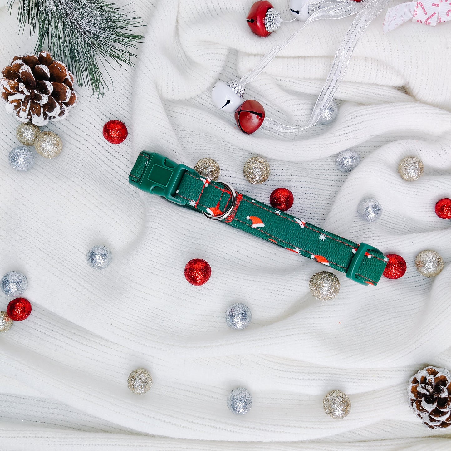 Santa Hats Dog Collar/ Cat Collar