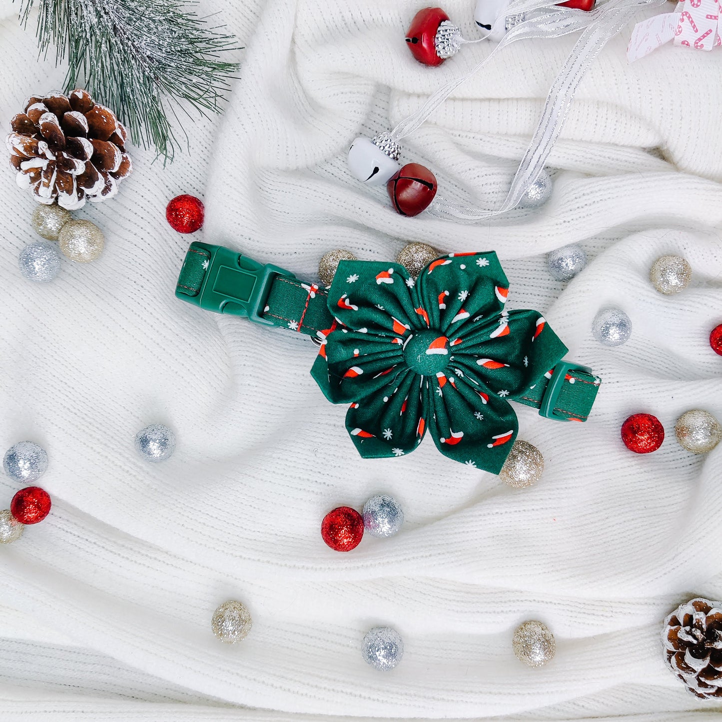 Santa Hats Dog Collar/ Cat Collar