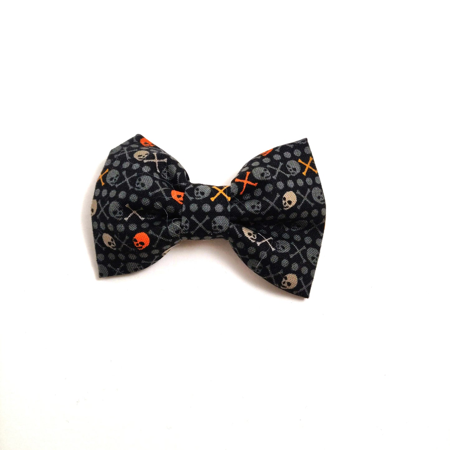 Skulls and Bones Collar Flower/Bow Tie