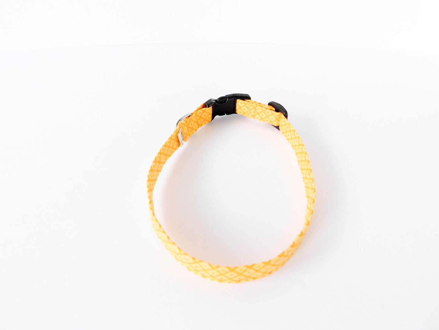 Yellow Diamond Print Collar - Charlotte's Pet
