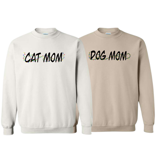 Dog/Cat String Lights Sweatshirt