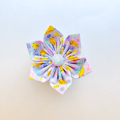 Easter Chicks Dog & Cat Bow Tie/ Collar Flower