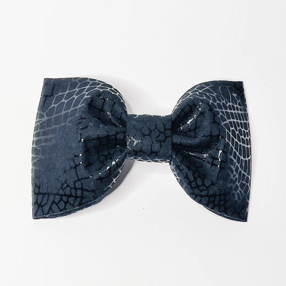 Smoke Crackle Dog & Cat Bow Tie/ Collar Flower