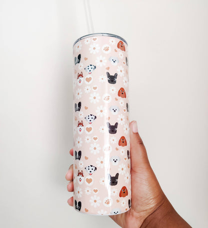 Dogs and Daisies 20 oz Tumbler