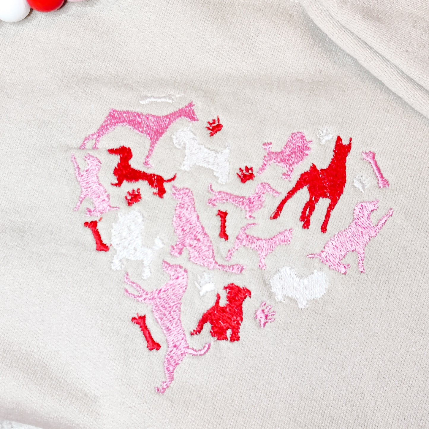 Dog Valentine Sweatshirt