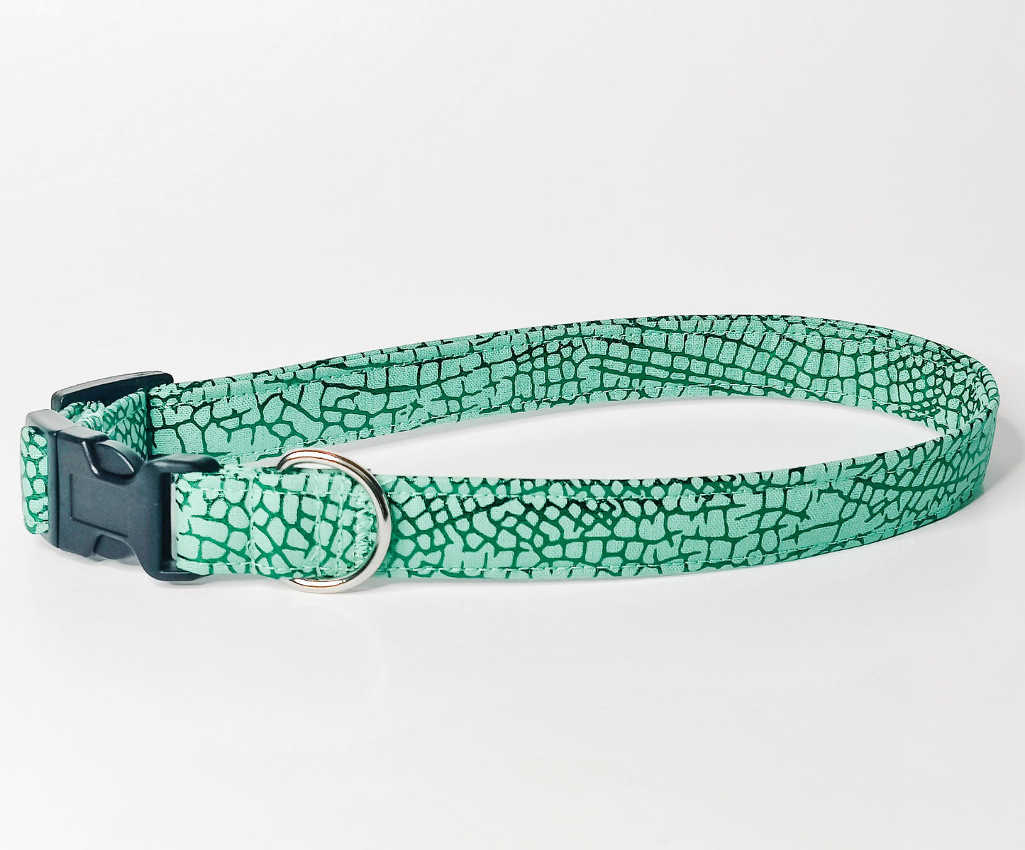 Green Crackle Dog Collar/ Cat Collar