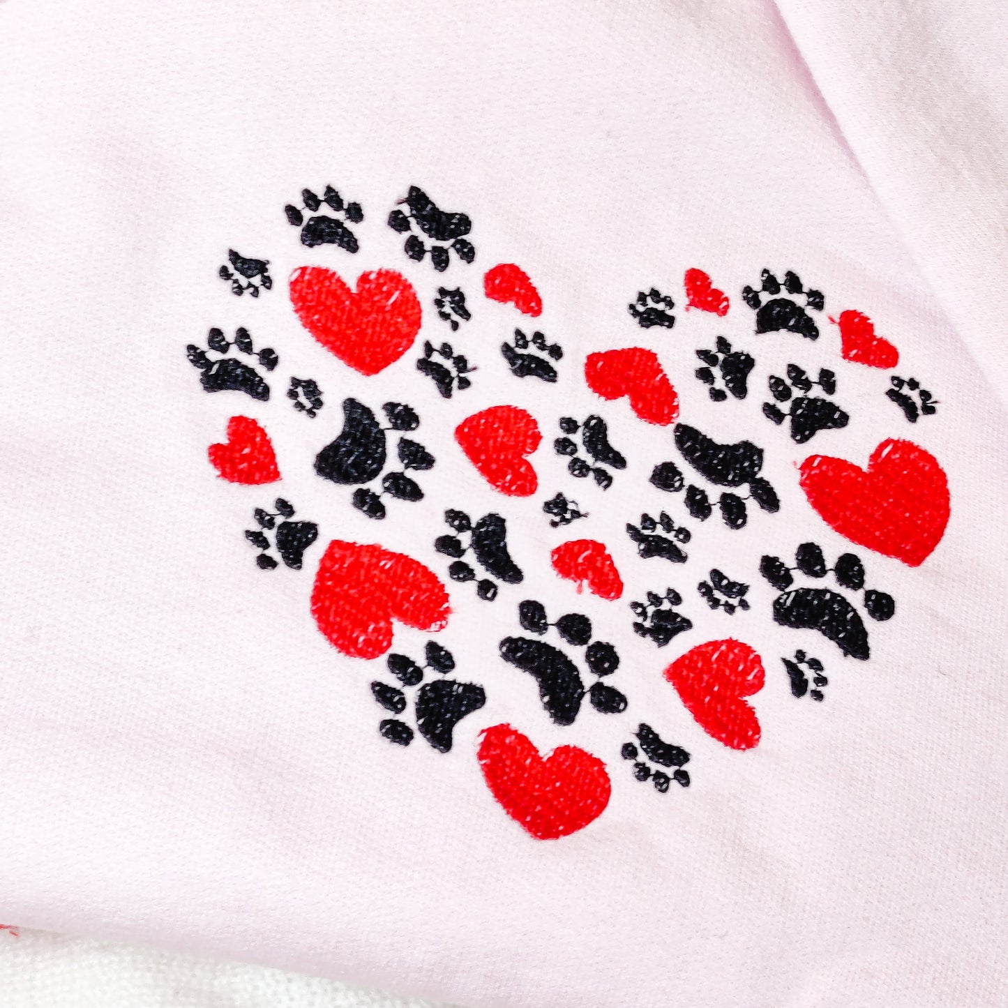 Paw Print Valentine Sweatshirt
