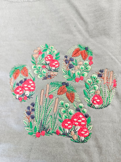 Woodland Paw Print T Shirt