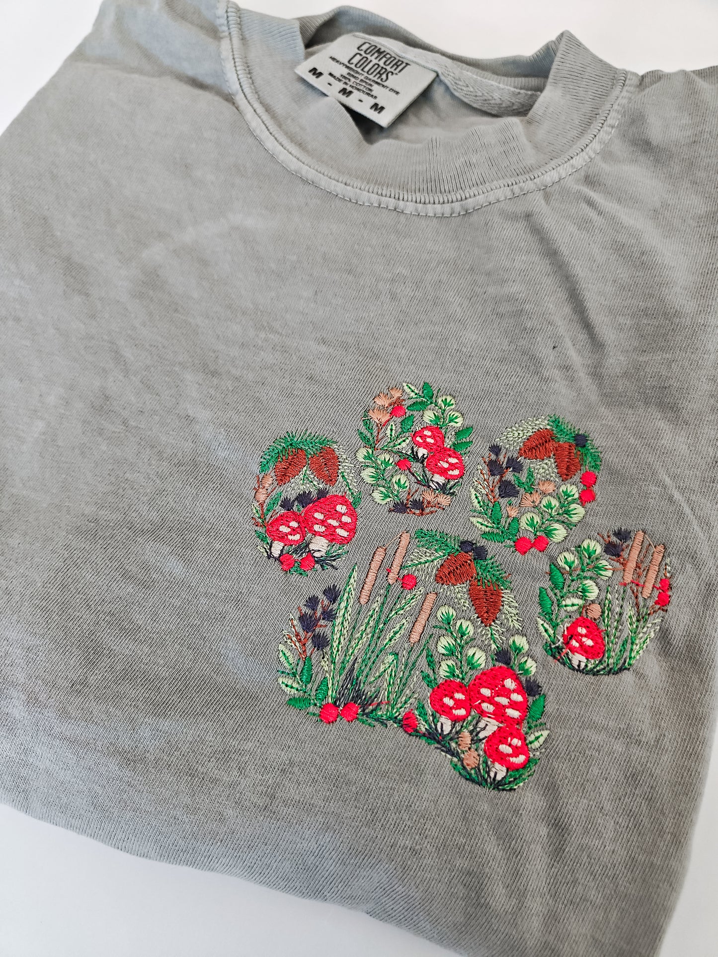 Woodland Paw Print T Shirt