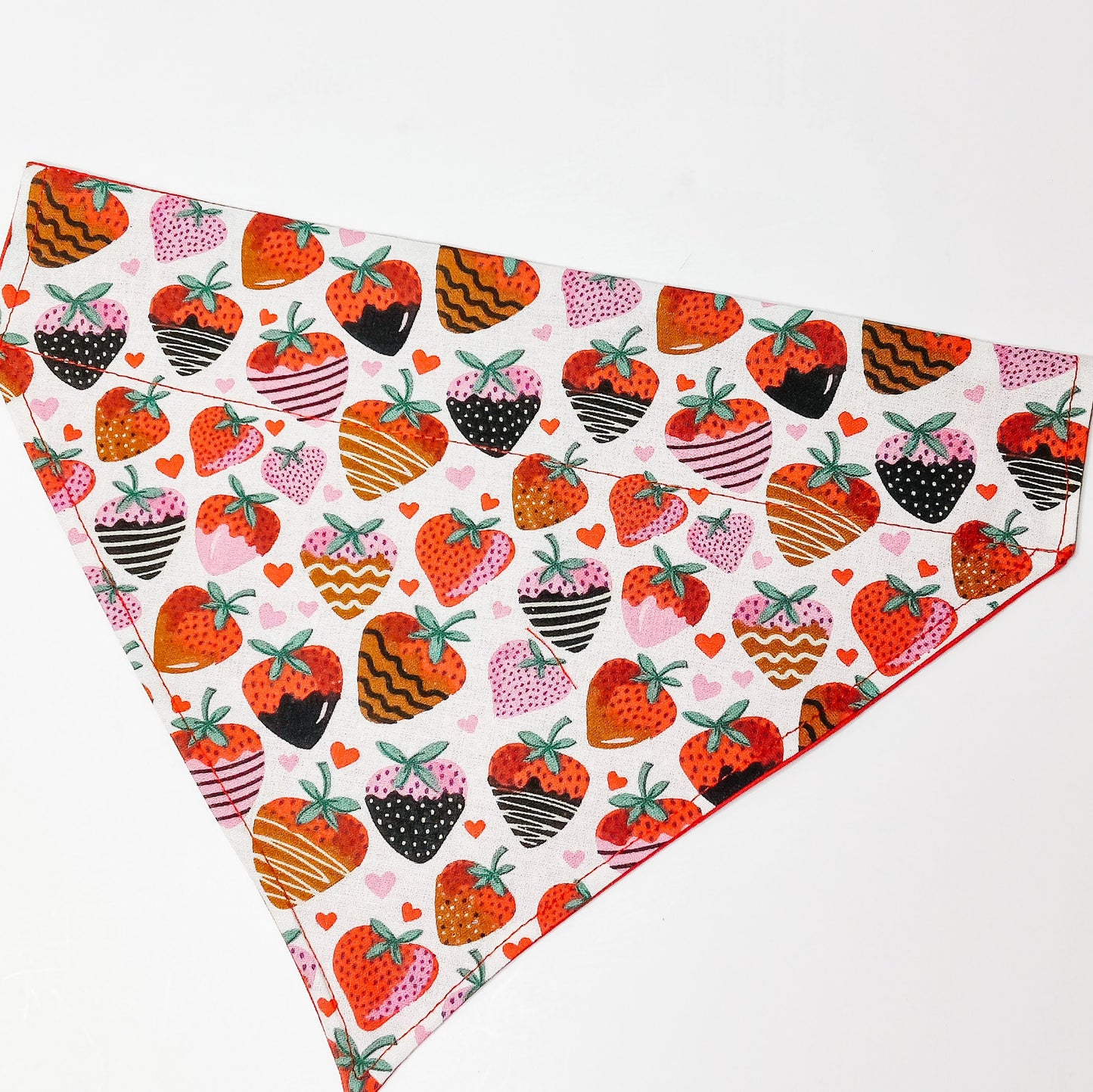 Chocolate Strawberries Dog Bandana & Cat Bandana