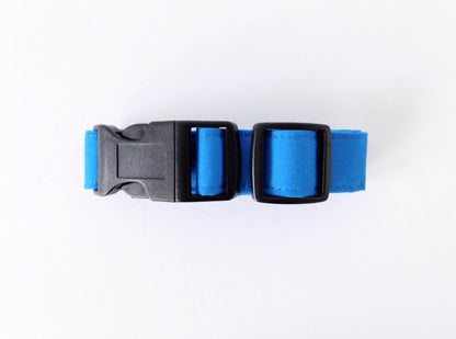 Solid Color Collars (Blue, Navy Blue, Light Blue) - Charlotte's Pet