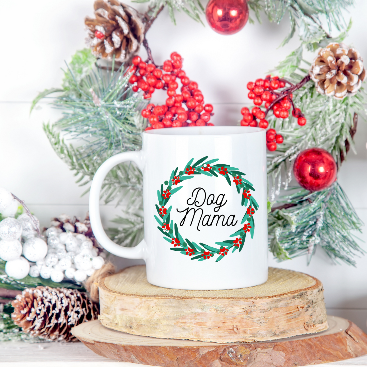 Pet Parent Wreath Mug