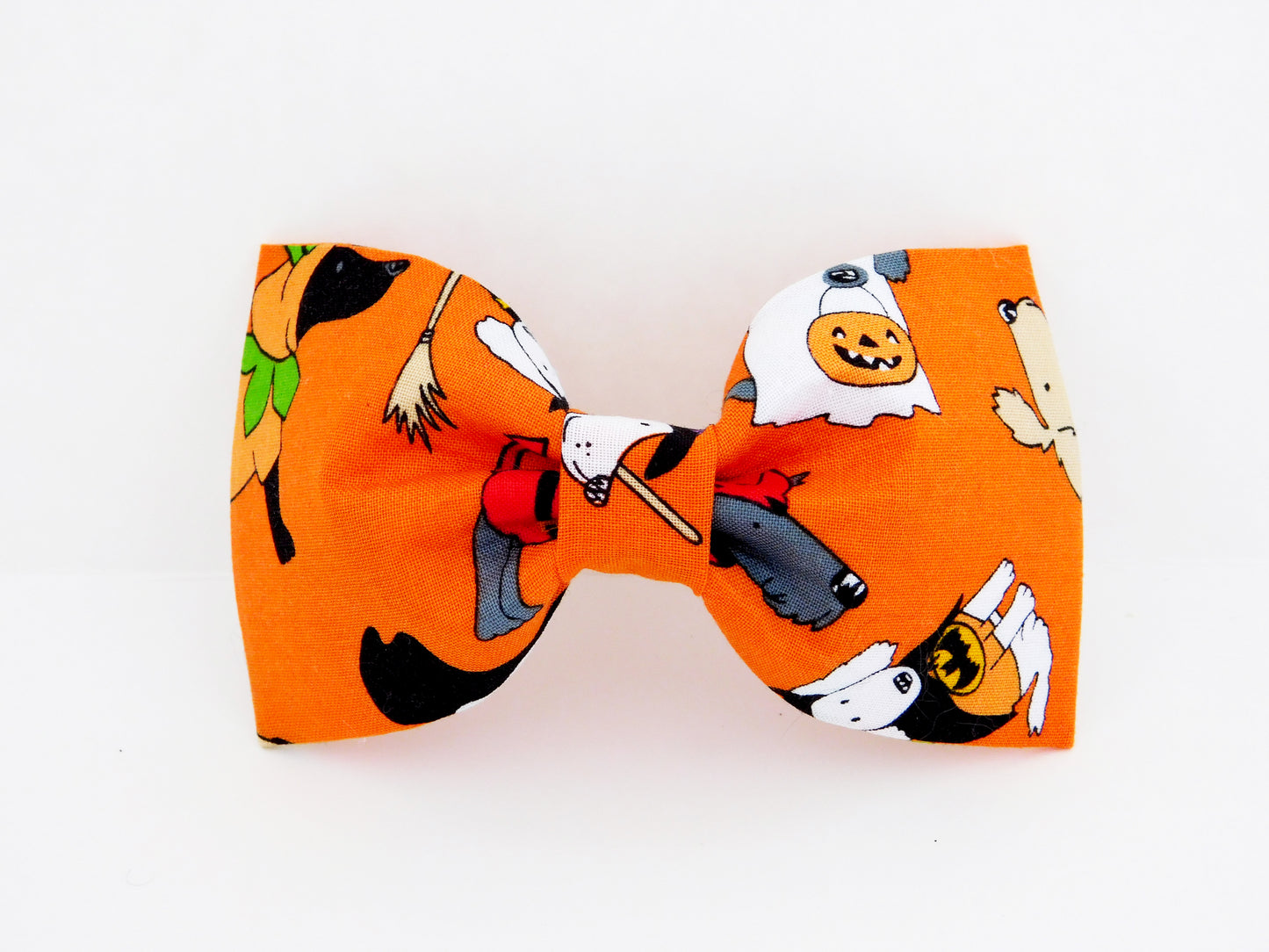 Orange Halloween Dog Bow Tie/Flower - Charlotte's Pet