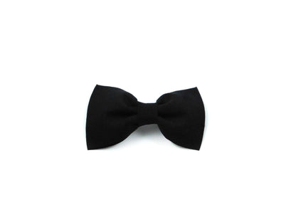 Black Dog and Cat Bow Tie/Collar Flower