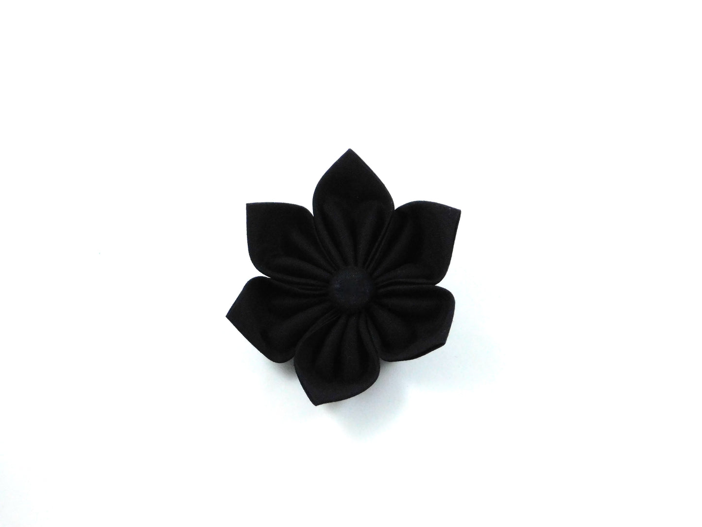 Black Dog and Cat Bow Tie/Collar Flower
