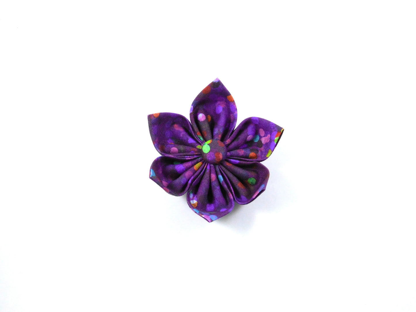 Purple Lights Collar Flower/ Bow Tie - Charlotte's Pet