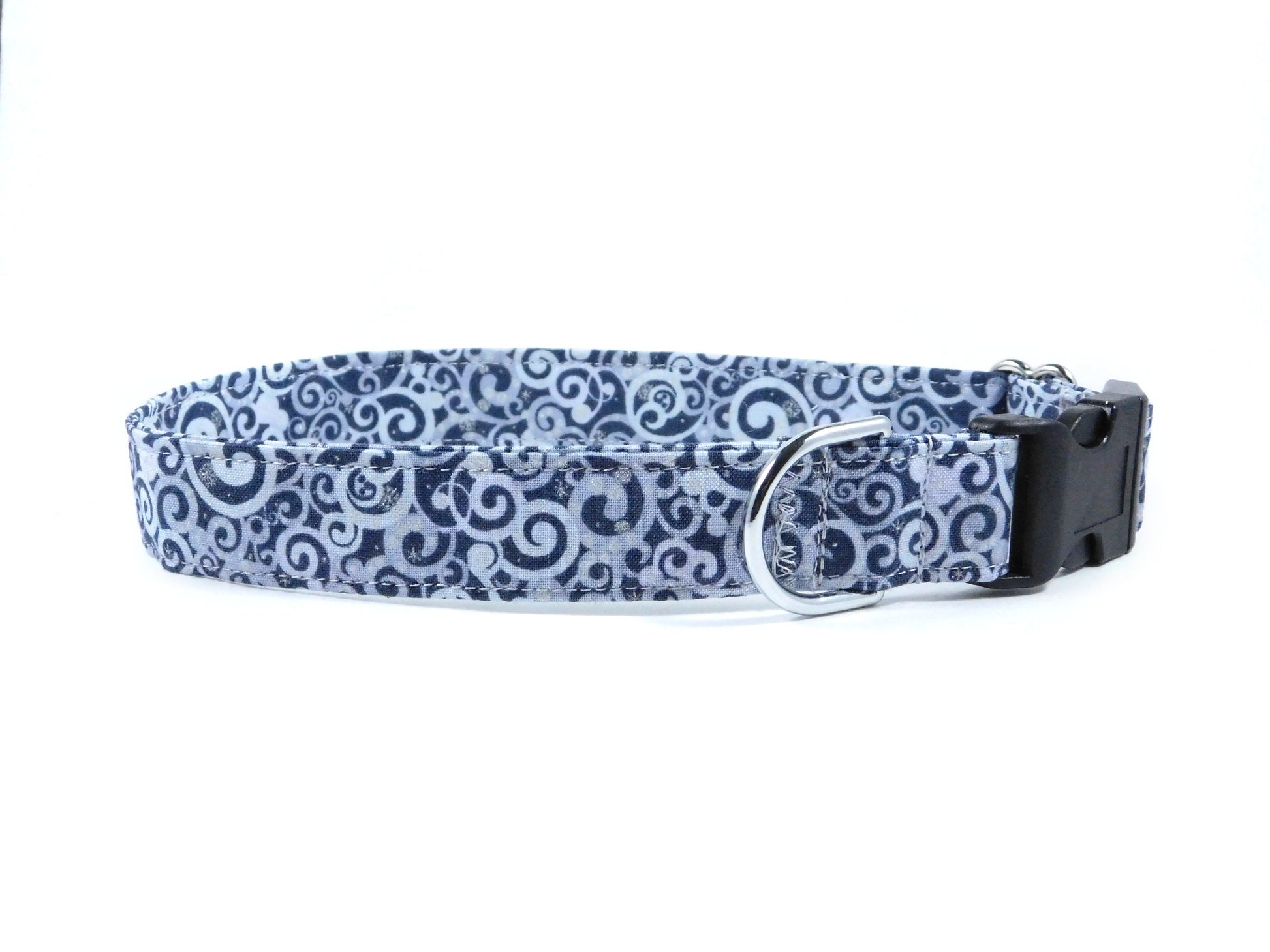 Winter Swirls Dog Collar/ Cat Collar - Charlotte's Pet