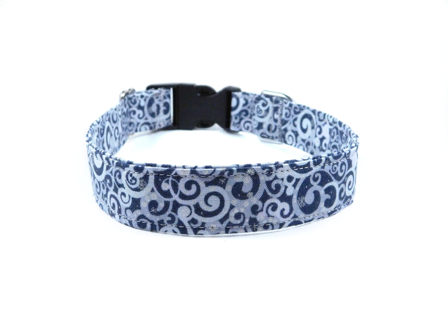Winter Swirls Dog Collar/ Cat Collar - Charlotte's Pet