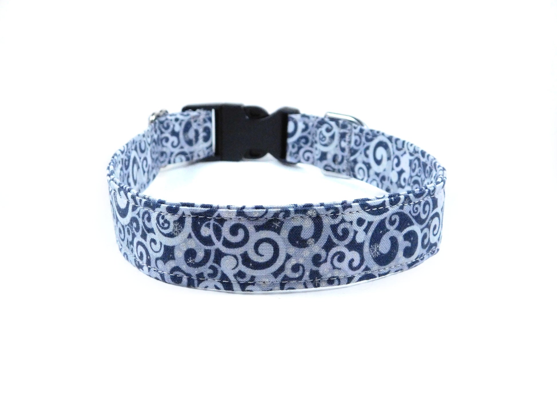 Winter Swirls Dog Collar/ Cat Collar - Charlotte's Pet