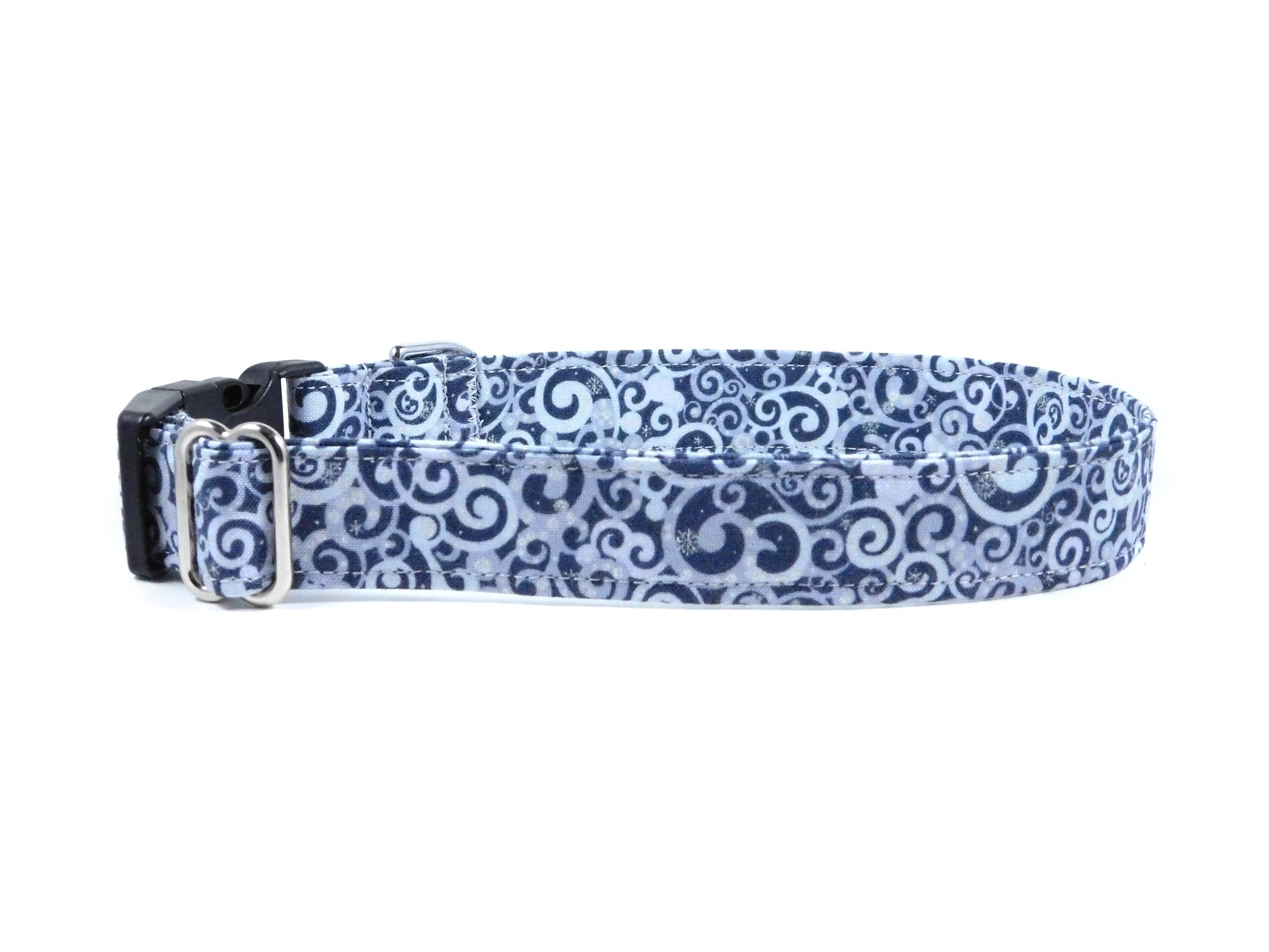 Winter Swirls Dog Collar/ Cat Collar - Charlotte's Pet