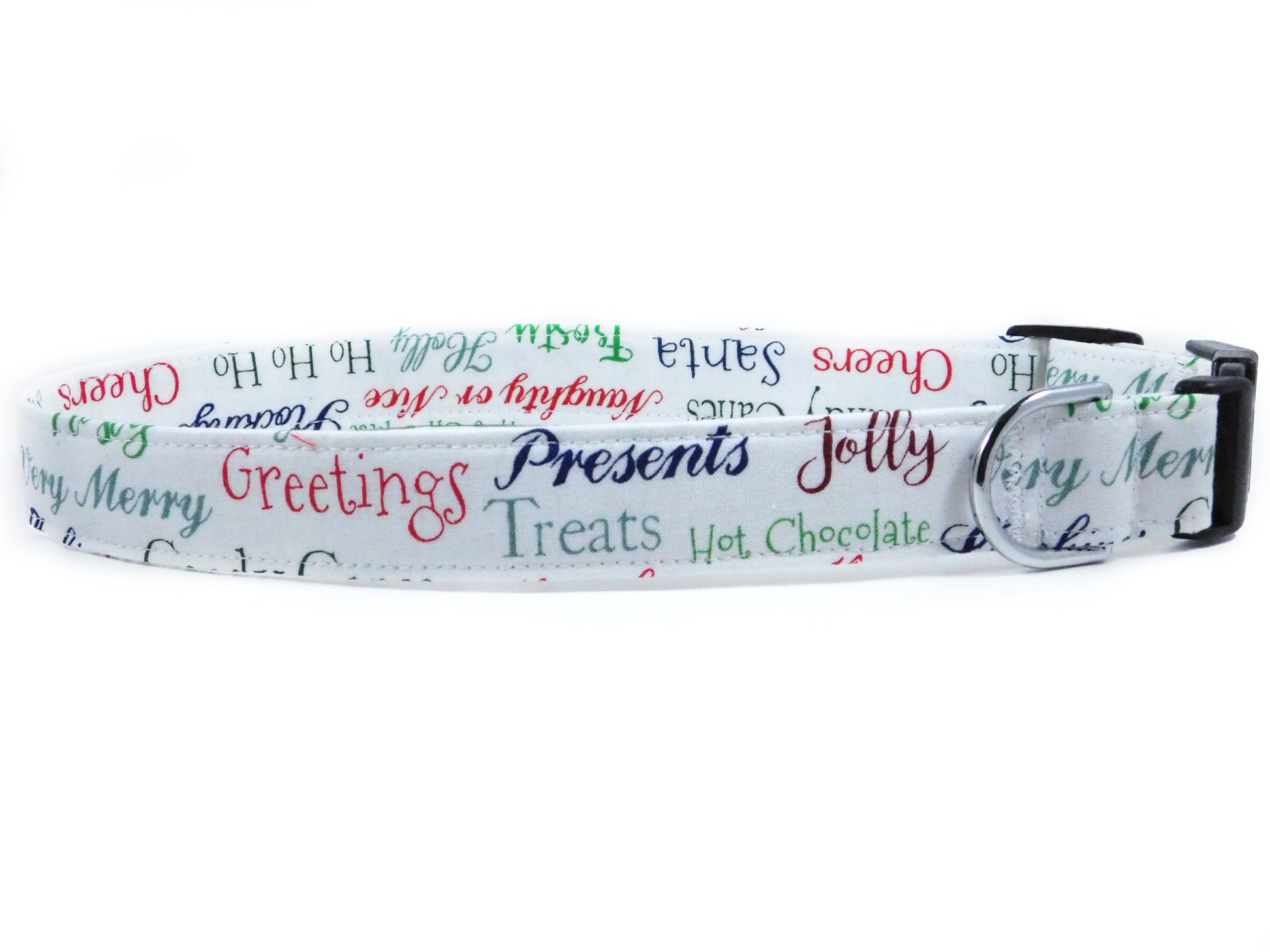Season Greetings Dog Collar/ Cat Collar - Charlotte's Pet