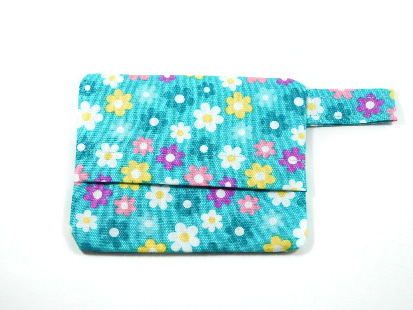 Teal Daisies Waste Bag Holder - Charlotte's Pet