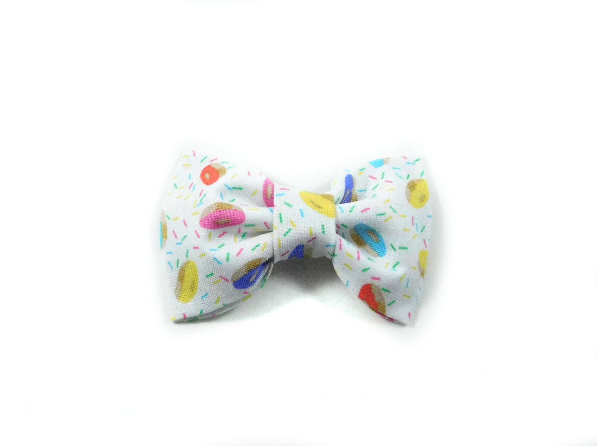 Sprinkled Donuts Collar Flower/Bow Tie - Charlotte's Pet