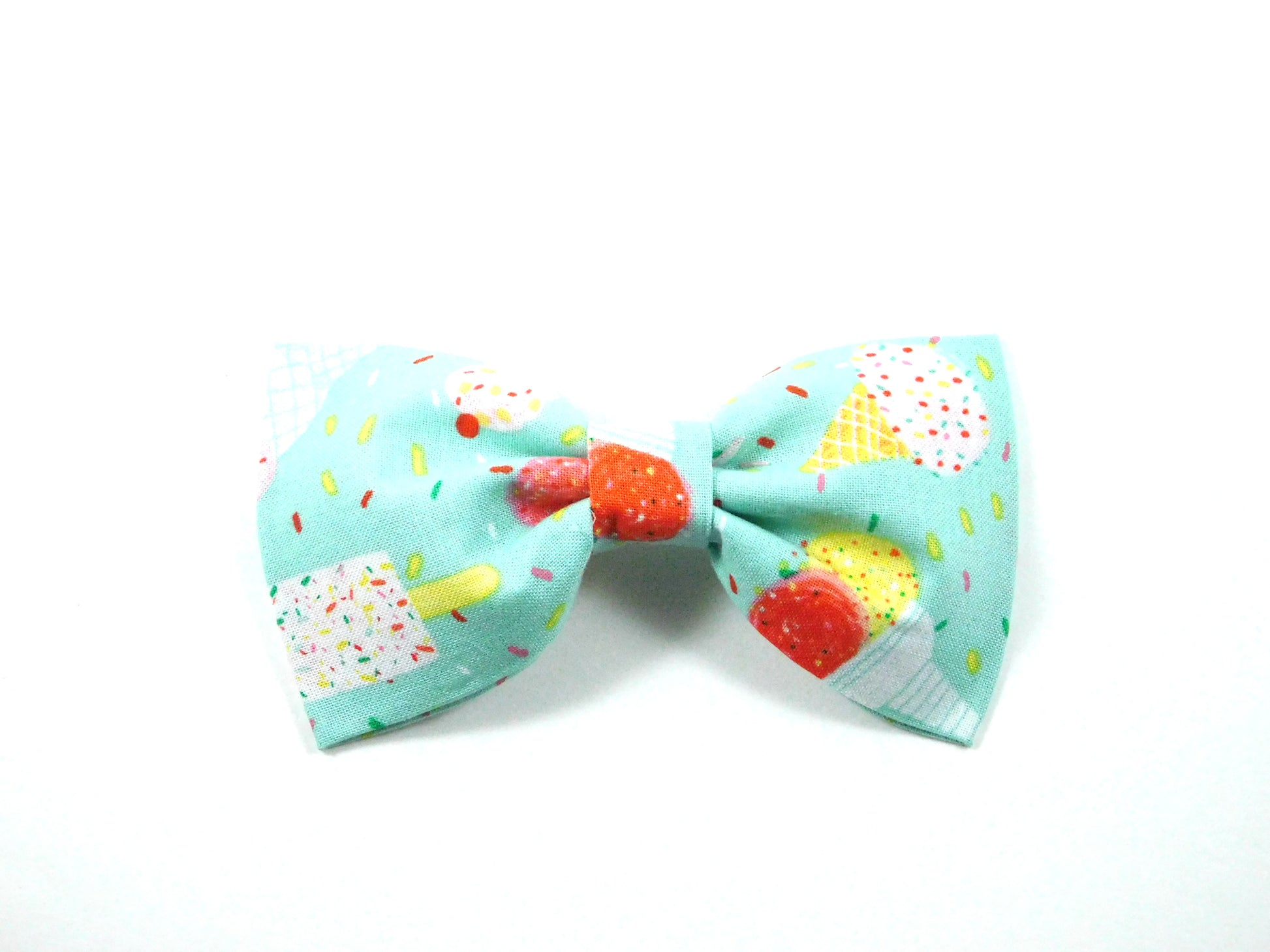 Ice Cream Party Collar Flower/Bow Tie - Charlotte's Pet
