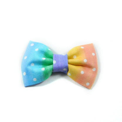 Rainbow Pastels Dog Bow Tie/Collar Flower - Charlotte's Pet