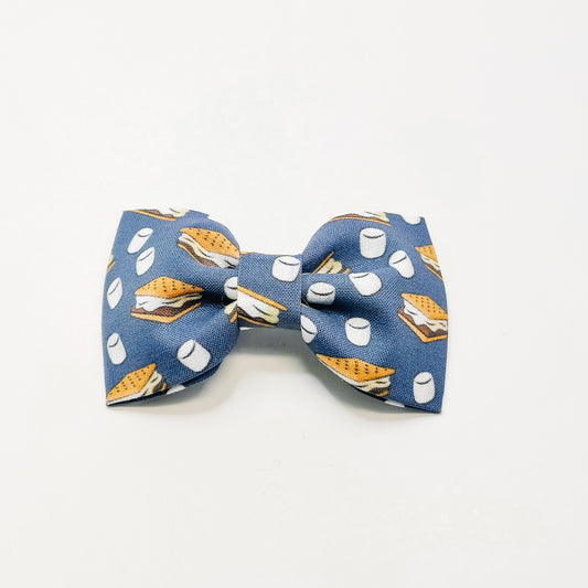 S'mores Dog & Cat Bow Tie/ Collar Flower
