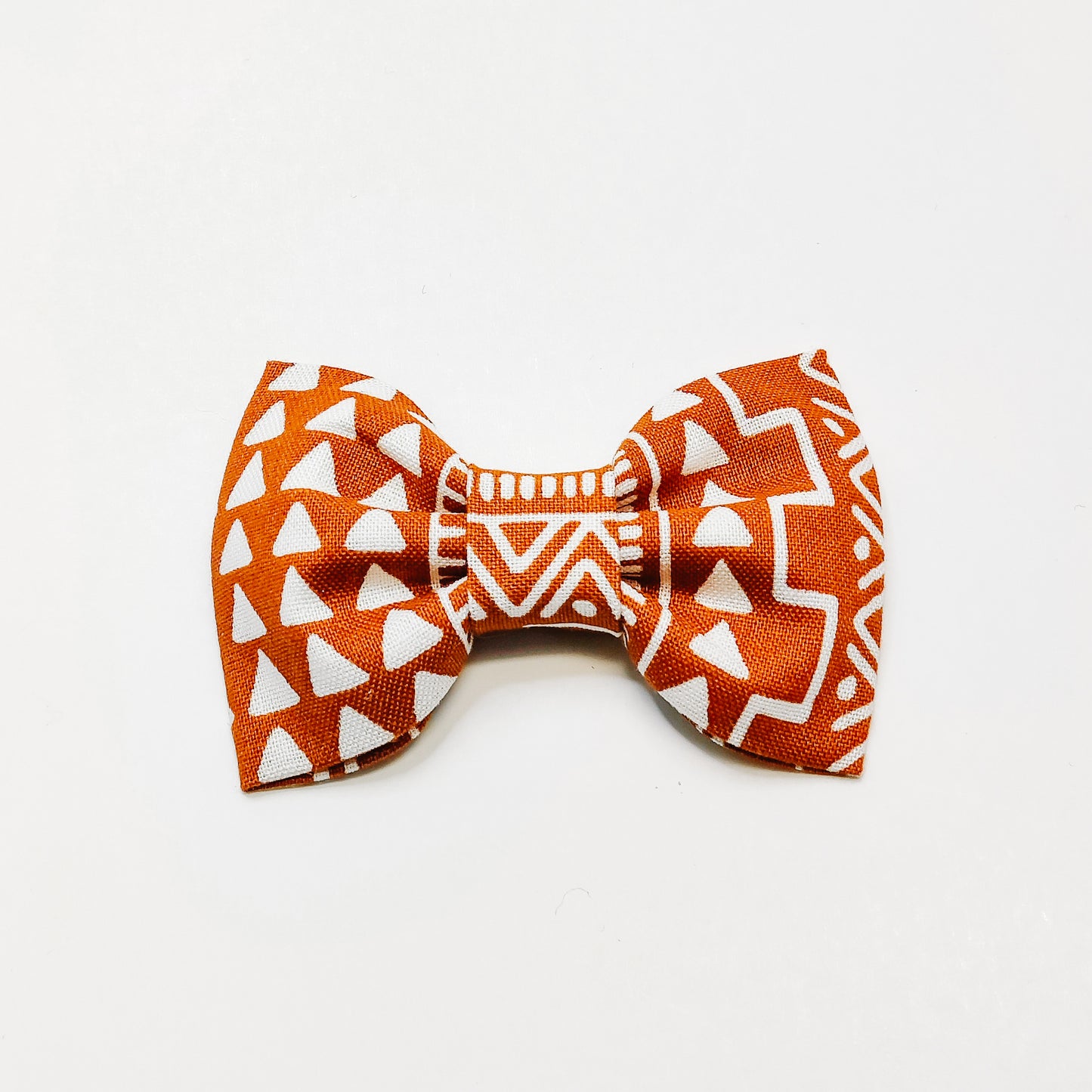 Rust Moroccan Dog & Cat Bow Tie/ Collar Flower