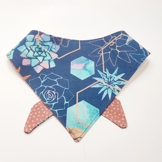 Copper Succulent Dog Bandana & Cat Bandana