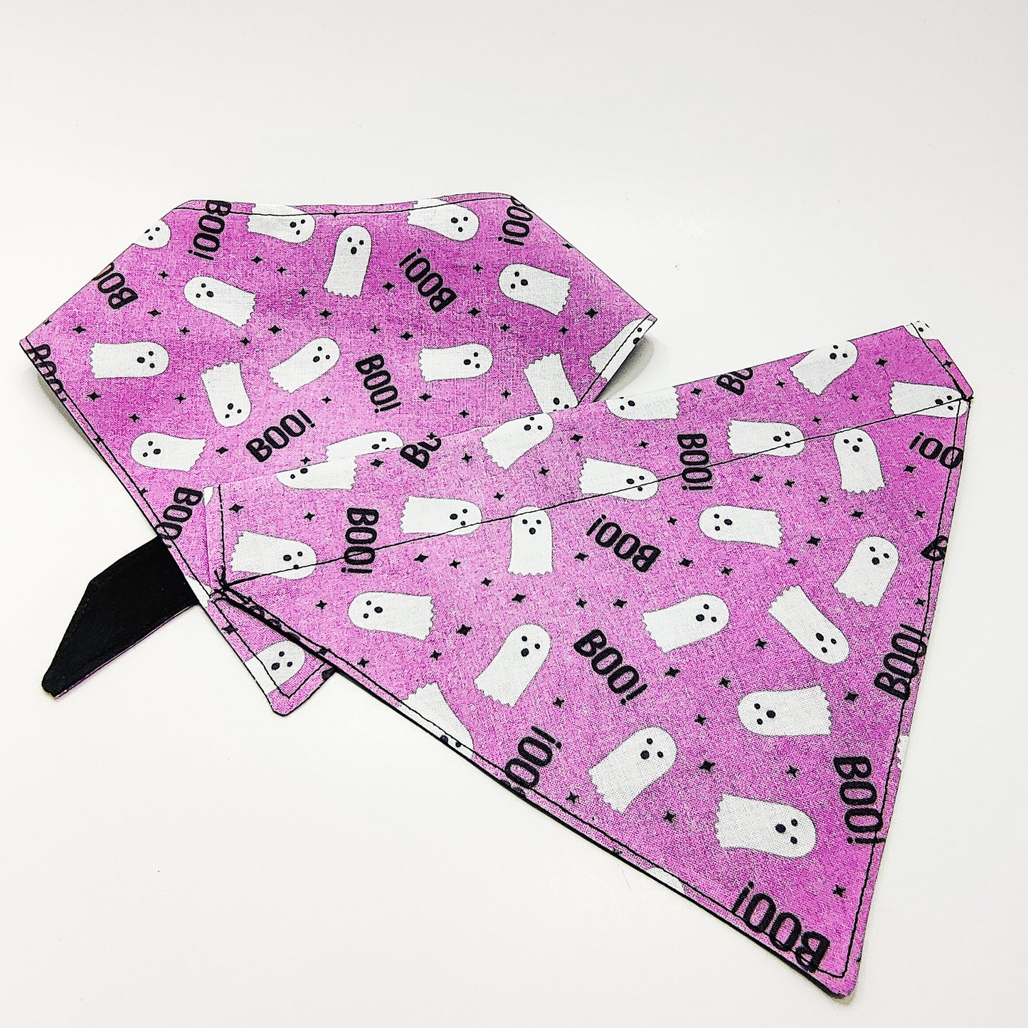 Purple Ghosts Dog Bandana & Cat Bandana