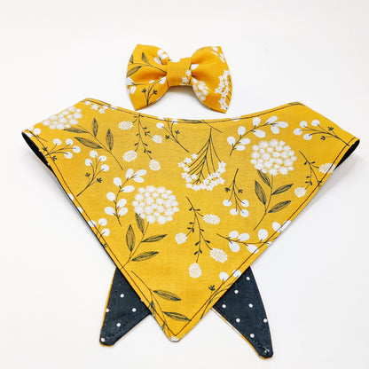 Golden Stems Dog Bandana & Cat Bandana