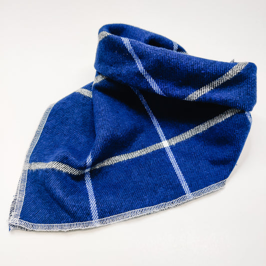 Blue Pane Dog Bandana & Cat Bandana