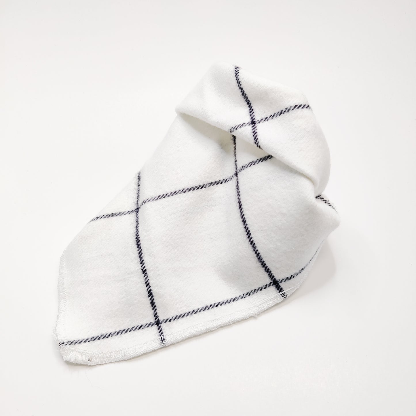 White Window Pane Dog Bandana & Cat Bandana