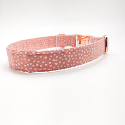 Rose Pink Dog Collar/ Cat Collar