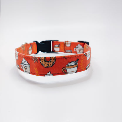 Pumpkin Spice Dog Collar/ Cat Collar