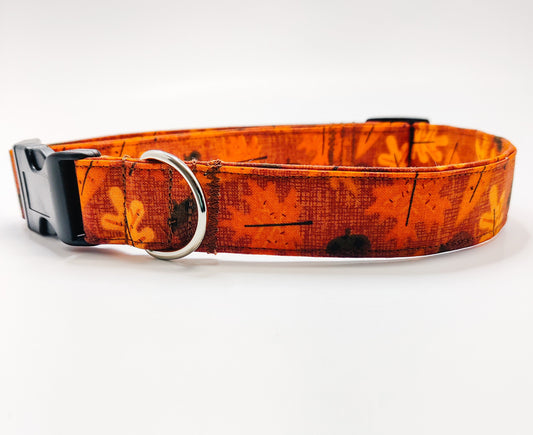 Fall Foliage Dog Collar/ Cat Collar