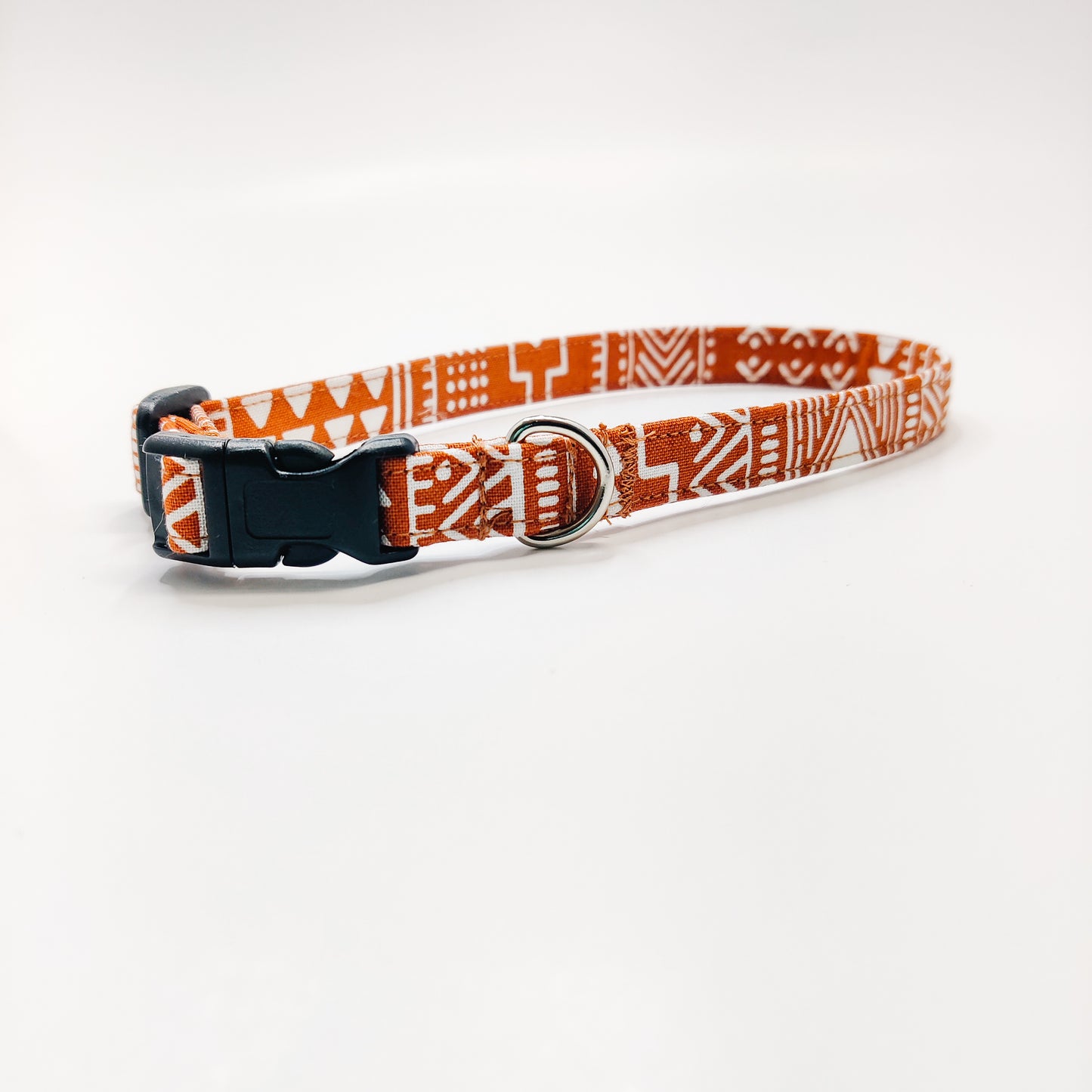 Rust Moroccan Dog Collar/ Cat Collar