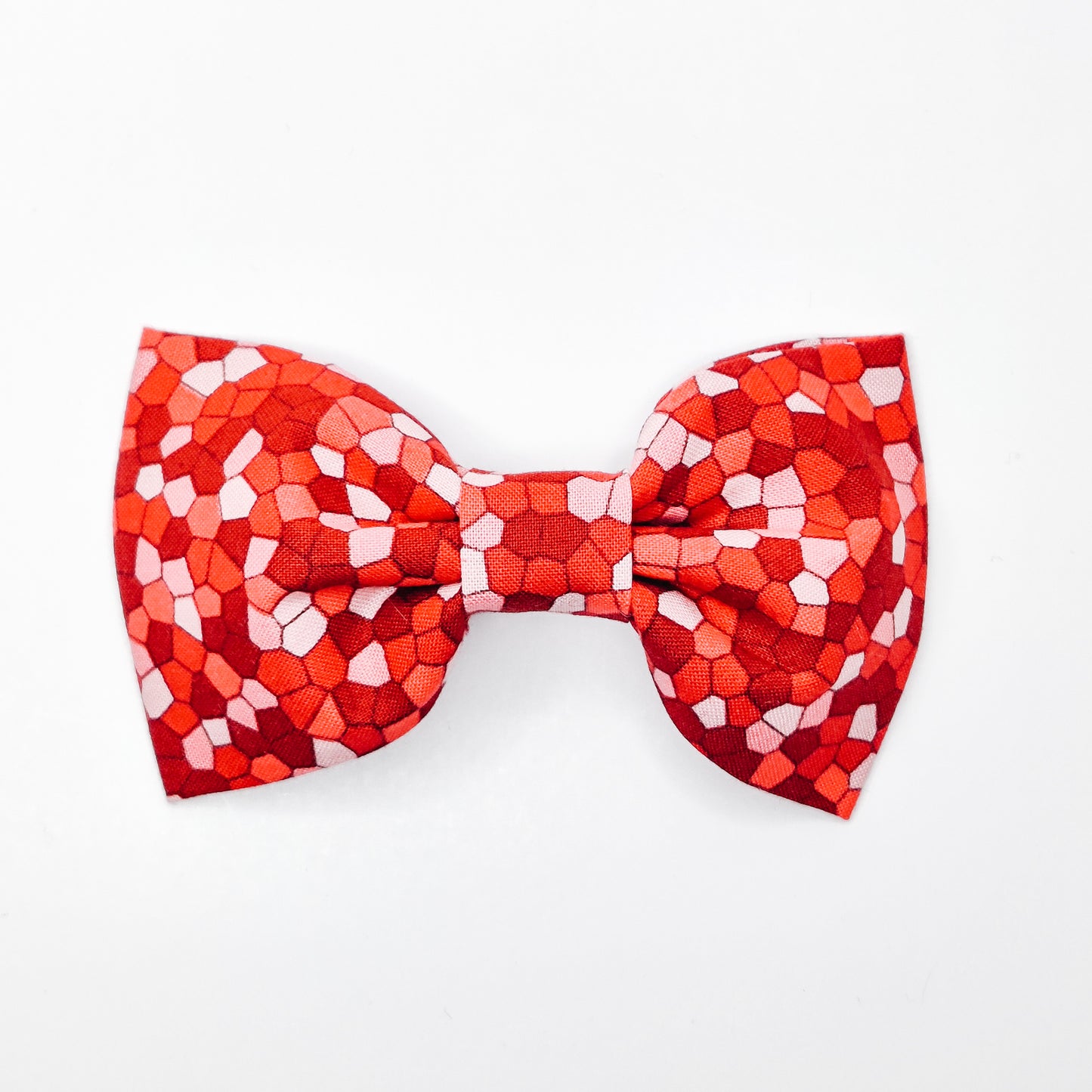 Red Stones Dog & Cat Bow Tie/ Collar Flower
